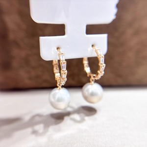 22865 Accessoires de perles DIY, support vide pour boucles d'oreilles en argent S925, or/argent, bijoux avec perle ronde de 9 à 17 mm - Product Image 3