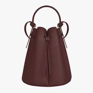 New Genuine Leather Women's <b>Bag</b> Shoulder Crossbody <b>Bag</b> with Handle, Bucket-shaped <b>Bag</b> with Floral Design, Stylish <b>Bag</b> - Product Image 6