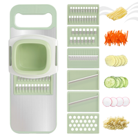 Fruits et Légumes Cuisine Planche À Découper Lame Réglable Mandoline Multi-Fonction Alimentaire Légumes Trancheuse Avec Protège-main