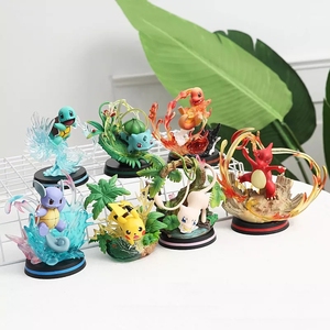 <span class=keywords><strong>Manga</strong></span> Anime GK Pocket <span class=keywords><strong>Monster</strong></span> Produit Pvc Mignon Jouets Haute Qualité foudre Bulbasaur Charizard Action Figure Squirtle - Product Image 5