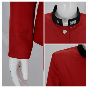 Nuevo Disfraz de Cosplay de Tsukumo Ima, <span class=keywords><strong>Anime</strong></span> The <span class=keywords><strong>Hundred</strong></span> Roleplay Line, Disfraz con Abrigo Rojo y Pantalones, Trajes para Halloween, Carnaval y Fiestas - Product Image 2