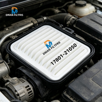 Filtre à air haute efficacité en gros pour usine 17801-0M020 17801-0T020 17801-0T030 17801-21050 pour pièces détachées automobiles