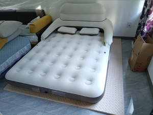 Materasso Gonfiabile JH King <span class=keywords><strong>Size</strong></span> Personalizzato con Pompa Integrata, Auto-Gonfiabile e Auto-Sgonfiabile, Spesso e Pieghevole per Casa e Campeggio - Product Image 6