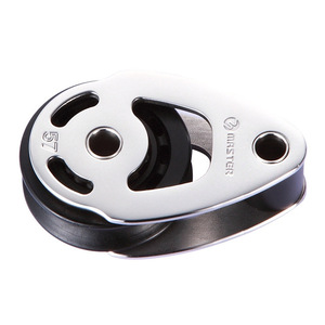 ลูกปืนสแตนเลสแบบล้อเดี่ยวสำหรับเรือใบ ขนาดเส้นผ่านศูนย์กลางล้อ 57 มม. เส้นผ่านศูนย์กลางลวด 10 มม. อุปกรณ์เสริมเรือยอชท์ SSC-5710F - Product Image 1