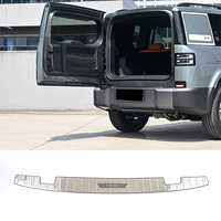 Pelindung Pintu Baja Anti Karat Kustom, Pedal Anti Aus, Pelindung Bagasi Belakang, Pelat Logam Tahan Lama, Modifikasi Pelindung