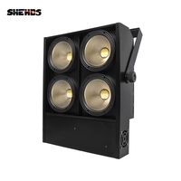 SHEHDS 4 yeux 400W COB LED Blinder Lumière de scène froide et chaude DMX512 COB pour Église et Théâtre