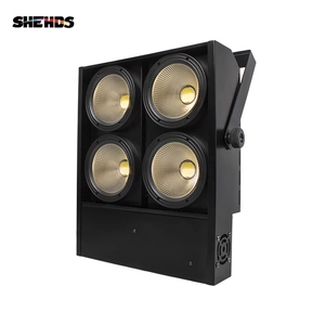 ไฟส่องเวที SHEHDS 4 ดวง 400W COB LED Blinder แสงเย็นและแสงอุ่น ระบบ DMX512 สำหรับโบสถ์และโรงละคร - Product Image 1