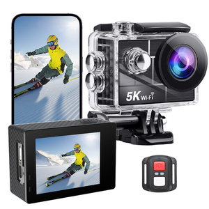 Kit de <span class=keywords><strong>caméscope</strong></span> sportif télécommandé <span class=keywords><strong>pour</strong></span> caméra d'action Ultra HD 5K 30FPS avec WiFi et <span class=keywords><strong>boîtier</strong></span> <span class=keywords><strong>étanche</strong></span> - Product Image 3
