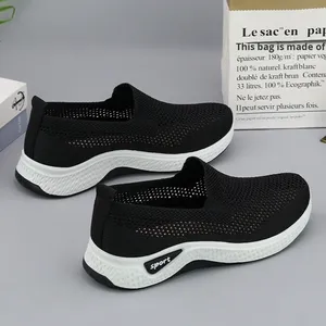 Zapatos Casuales para Mujer 2025, Zapatos Deportivos con Suela Suave y Tejido de Malla, Estilo Calcetín, Suministro Directo de Fábrica - Product Image 2