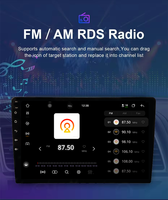 Reproductor de DVD para Auto con Pantalla Táctil Universal Inalámbrica Android Auto 7870, Pantalla Dividida, TDA7708, Bluetooth, Navegación, Radio, Multimedia y Video