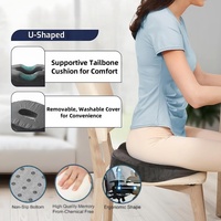 Coussins de coccyx en mousse à mémoire de forme de vente chaude
