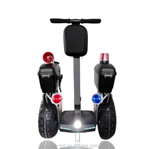 Trottinette électrique à 2 roues 19 pouces, prix d'usine, approuvée CE, <span class=keywords><strong>chariot</strong></span> de patrouille de sécurité avec guidon - Product Image 3