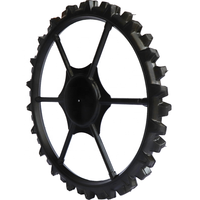Velg Roda Baja Karbon Bekas JIUYU 1100*80mm Ban Tanpa Udara Tipis untuk Traktor Sawah dengan Garansi 2 Tahun