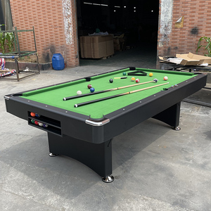 Tavolo da Biliardo Pieghevole da 8 Piedi di Facile Installazione, Tavolo da <span class=keywords><strong>Snooker</strong></span> Multifunzione da 96 Pollici con Accessori da Biliardo di Alta Qualità TP-9602 - Product Image 2