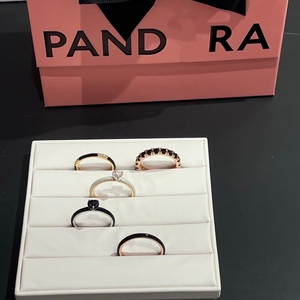 2026 Panjia 925 Silver Premium Jewelry Women's Chain &amp; Link Bracelet Fashion Classic <strong>Black</strong> Rose DIY Pendant Zircon <strong>Bead</strong> - Product Image 3