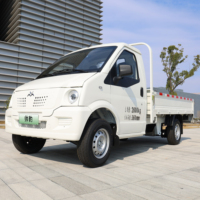 Nouveau mini camion électrique de cargaison de fabricant original de Gonow pour la livraison de logistique camion de châssis adapté aux besoins du client