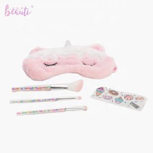 Ensemble de maquillage pour enfants en plastique sûr avec fard à paupières et brillant à lèvres pour les filles, jeu de simulation - Product Image 6
