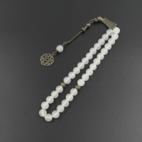 Chapelet musulman Misbaha 10 mm, bracelet de 33 perles, chapelet islamique Kerbai, cadeau de Ramadan