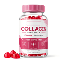 Collagène pour la peau et vitamine C, gommes au glutathion avec collagène