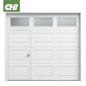 <span class=keywords><strong>Porte</strong></span> <span class=keywords><strong>de</strong></span> <span class=keywords><strong>garage</strong></span> électrique en acier, <span class=keywords><strong>porte</strong></span> piétonne double 16 x 7, automatisée, étanche, pour usage commercial, vente en gros - Product Image 1