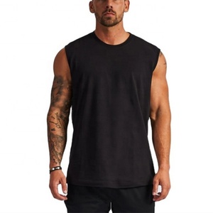 Camiseta sin Mangas de Secado Rápido con Logotipo Personalizado, Tops Deportivos para Gimnasio, Ropa Deportiva, Camiseta sin Mangas con Cuello Redondo para Hombre - Product Image 1
