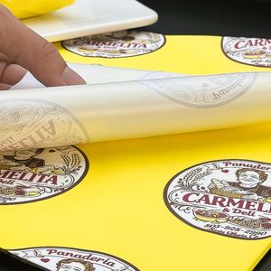 Custom Printed Food Grade Grease Proof Wrapping <b>Paper</b> With Logo for Burger Burrito Taco Deli Sandwich Wrapping <b>Paper</b> - Product Image 6