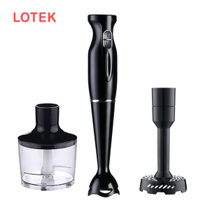 Mixeur Plongeant LOTEK 200W à Bouton Poussoir, 4 Lames, Fonctions Broyage Glace et Shave Ice, Capacité 600ml pour Usage Domestique et Hôtelier - Product Image 4