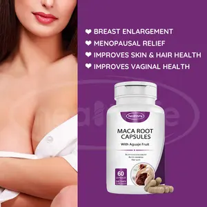 Healthife Curves Enhancer Maca Root Capsule For Women Aguaje And Maca Capsules