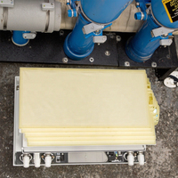Membran MBR lembaran datar keramik PVDF untuk penyaringan air limbah Filter air garansi 1 tahun