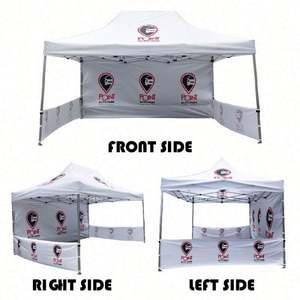 Auvent de gazebo 3X3 personnalisé tente personnalisée avec logo tente de plage Pop up abri soleil - Product Image 2