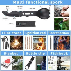 Kit de survie en plein air personnalisé en usine trousse de premiers soins étanche trousse médicale en plastique pour le camping fournitures médicales - Product Image 6