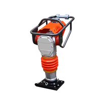 Vente d'usine nouveau 220V électrique saut Jack compacteur de sol terre pilon Construction moteur essence Vibration bourrage moteur