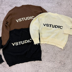 Suéter Masculino Personalizado em Tricô Antirrugas e Antiencolhimento, Suéter de Tricô Moderno com Jacquard Desgastado para o Inverno - Product Image 1