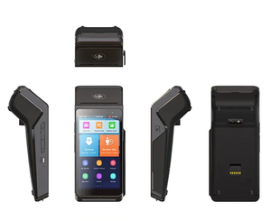 Android 11/4G mobil POS terminali ile 5.5 ''HD ekran 58mm makbuz yazıcı 5000mAh pil tip-c USB destekler MSR/IC/NFC stok - Product Image 3