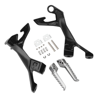Set Braket Pijakan Kaki Penumpang TCMT Cocok untuk Kawasaki Ninja 500 Z500 2024-2025 Ninja 400 Z400 2018-24 Sandaran Kaki Belakang Sepeda Motor