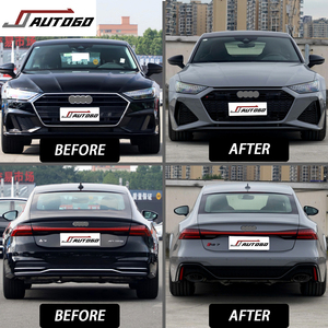 Kit de carrosserie en plastique PP de rénovation d'usine pour Audi A7 C8 40 45 55 TFSI Quattro 2019-2025 mise à niveau vers l'assy de style <span class=keywords><strong>RS7</strong></span> - Product Image 2