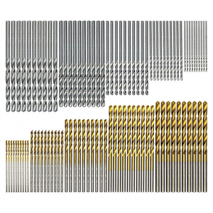 ชุดดอกสว่านไทเทเนียมมิสเตอร์ดริล 1-3 มม. ก้านกลมสำหรับงานเจาะไม้ DIY - Product Image 1