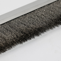 Brosses métalliques industrielles en alliage d'aluminium et cuivre, brosses longues pour nettoyage mécanique OEM