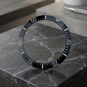 Pièces de montre les plus vendues : Insert de lunette en céramique verte luminescente inclinée 38 mm pour SKX007 - Product Image 4