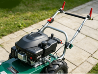 Débroussailleuse autotractée à essence haute puissance KONTORY KPT560S-PRO, tondeuse à gazon manuelle, coupe-herbe professionnel DIY