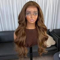 Perruques Synthétiques Latisha avec Dentelle HD, Fibre Futura Résistante à la Chaleur, Tresses Synthétiques en Gros pour Femmes