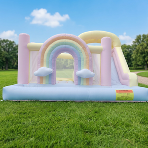 Castillo Inflable Comercial con Tobogán de Agua, Castillo Inflable Grande para Uso en Interiores y Exteriores - Product Image 1