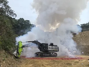รถขุดไฮดรอลิก ZE800A ประสิทธิภาพสูง ขายดี รถขุดตีนตะขาบสำหรับงานหนัก เครื่องจักรเคลื่อนย้ายดิน - Product Image 4