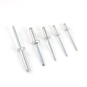 Rivets personnalisés à finition simple, tête plate, à ouverture automatique, rivets aveugles en aluminium CLASSE 4 3,0 mm <span class=keywords><strong>ISO</strong></span> - Product Image 2