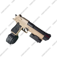 Pistolet à eau souple HD Desert Eagle 7MM, jeu de tir CS, jeu en plein air, cadeau d'anniversaire pour enfants, jouet électrique sûr pour enfants