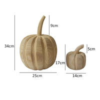 Citrouilles artificielles naturelles de récolte rustique pour décoration de maison d'halloween