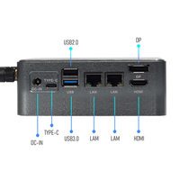 Mini PC Intel Z I5-i9 Ultra U5/U7 DDR5 DP 1.4 8K Compatible con Pantalla Dual Simultánea para Oficina y Juegos de Alto Rendimiento