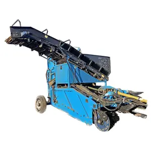 Yüksek üretkenlik tarım makinesi çift pancar biçerdöver by 94-120hp traktör sürme