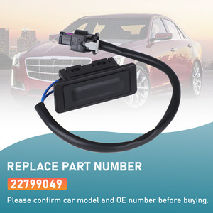Tailgate Switch 22799049 For Chevrolet Corvette 2014 2015 2016 2017 Rear Plastic Black - Product Image 3