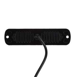 Lámpara de <span class=keywords><strong>alerta</strong></span> Ultra delgada para motocicleta, luz de ráfaga lateral ultrafina, 6LED, 12-24V - Product Image 3